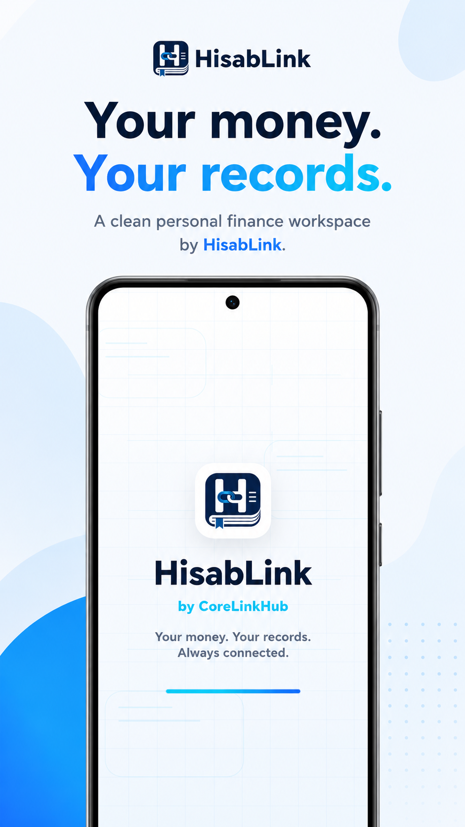 HisabLink app preview
